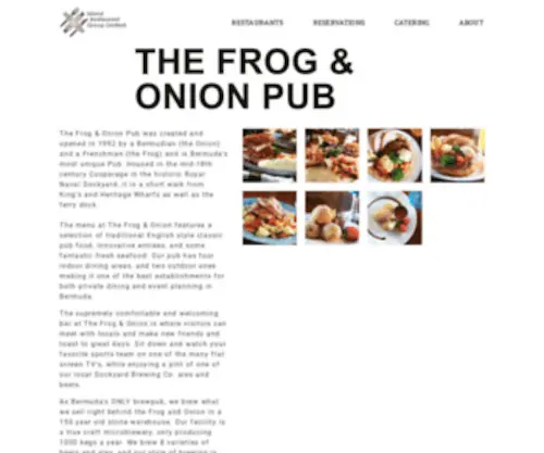 Frogandonion.bm(Island Restaurant Group) Screenshot