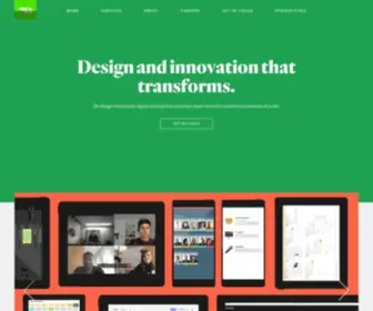 Frogdesign.com(A leading global creative consultancy) Screenshot