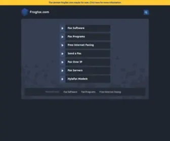 Frogfax.com(Frogfax) Screenshot