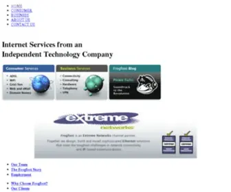 Frogfoot.net(Frogfoot Networks) Screenshot