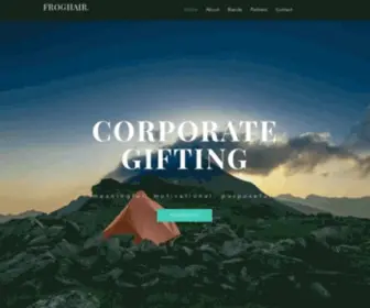 Froghair.com(Corporate Gifting) Screenshot
