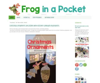 Froginapocket.com(Frog in a pocket) Screenshot