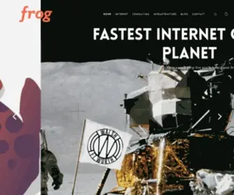Frognow.com(Leap Forward) Screenshot