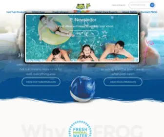 Frogproducts.com(Frog®) Screenshot