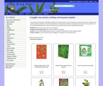 Frogstore.com(The Frog Store) Screenshot