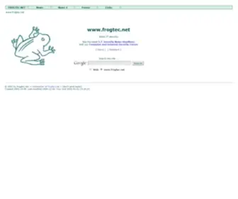 Frogtec.net(Computer and Internet Security) Screenshot