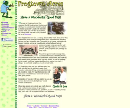 Frogtownacres.com(Frogtown Acres) Screenshot