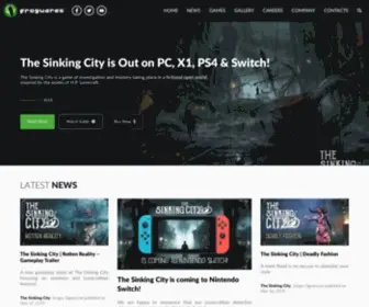 Frogwares.com(Creators of Sherlock Holmes games and The Sinking City) Screenshot