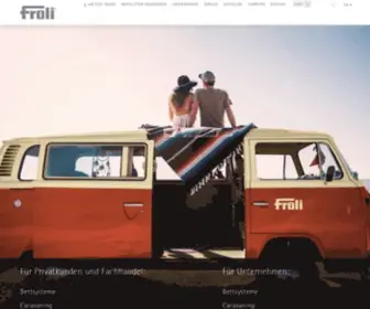Froli.com(Herzlich Willkommen beim FROLI Kunststoffwerk) Screenshot