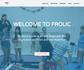 Frolickids.com(Frolic) Screenshot