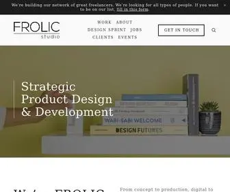 Frolicstudio.com(FROLIC studio) Screenshot