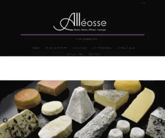 Fromage-Alleosse.com(Alléosse) Screenshot