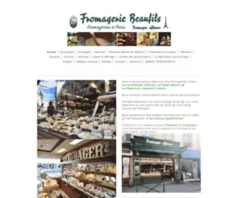 Fromagerie-Beaufils.com(Bienvenue) Screenshot