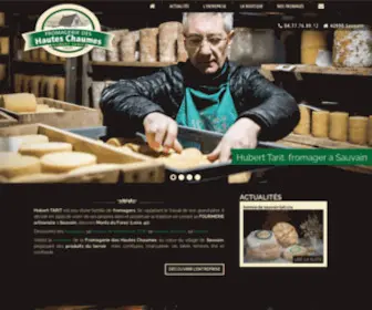 Fromagerie-Hautes-Chaumes.com(Hubert TARIT) Screenshot