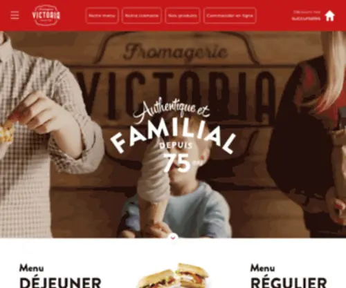 Fromagerievictoria.com(Fromagerie Victoria) Screenshot