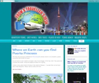 Fromatravellersdesk.com(Travel experiences. travel help) Screenshot