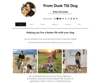 Fromdusktilldog.com(Dog Trainer) Screenshot