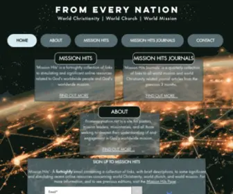 Fromeverynation.net(FROM EVERY NATION) Screenshot