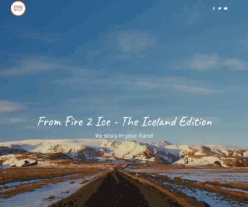 Fromfiretoice.org(From Fire to Ice Expeditions) Screenshot