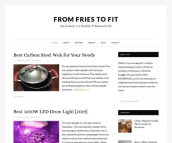 Fromfriestofit.com(From Fries To Fit) Screenshot