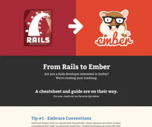 Fromrailstoember.com(From Rails to Ember) Screenshot