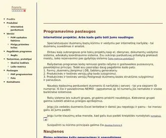 Fromris.lt(Internetiniai projektai) Screenshot