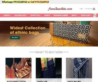 Fromsanchita.com(House of Handloom) Screenshot