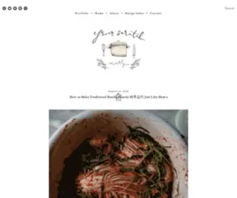 Fromscratchmostly.com(A food blog with beloved recipes from all around the world. Ethnic food) Screenshot