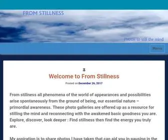 Fromstillness.info(From Stillness) Screenshot