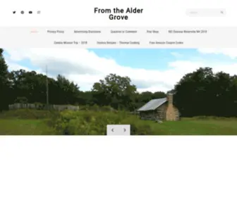 Fromthealdergrove.net(From the Alder Grove) Screenshot