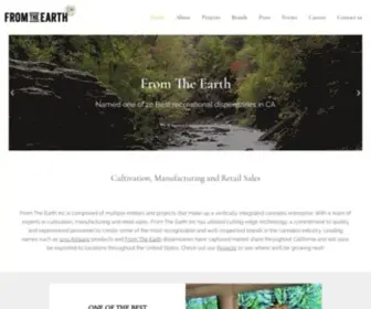 Fromtheearthllc.com(From The Earth Inc) Screenshot