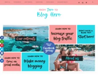 FromZerotobloghero.com(From Zero To Blog Hero) Screenshot
