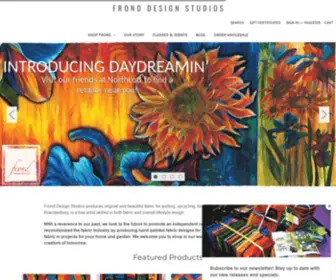 Fronddesignstudios.com(Frond Design Studios) Screenshot