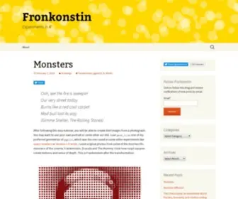 Fronkonstin.com(Fronkonstin) Screenshot