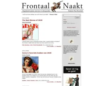 Frontaalnaakt.nl(Frontaal Naakt) Screenshot