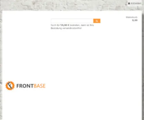 Frontbase.de(Herzlich Willkommen) Screenshot