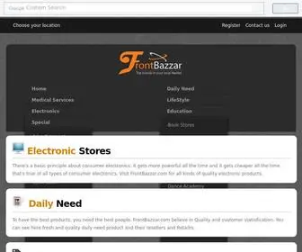 Frontbazzar.com(Front Bazzar Technologies Private Limited) Screenshot