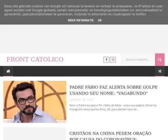 Frontcatolico.com.br(Front catolico) Screenshot