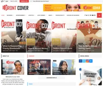 Frontcover.com.ng(Front Cover) Screenshot