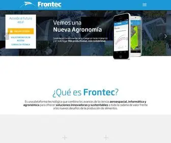 Frontec.net(Vemos una Nueva Agronomía) Screenshot