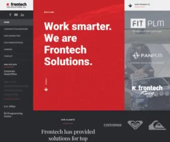 Frontech.ca(Frontech Solutions Inc) Screenshot