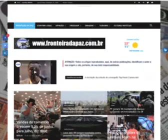 Fronteiradapaz.com.br(Ribera) Screenshot