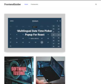 Frontendguider.com(FrontendGuider) Screenshot