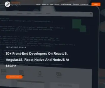 Frontendninjas.com(Frontend Ninja Ninja) Screenshot