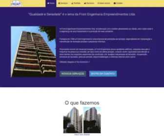 Fronteng.com.br(Front engenharia) Screenshot