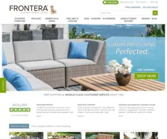 Frontera.com(Luxury Patio Furniture) Screenshot