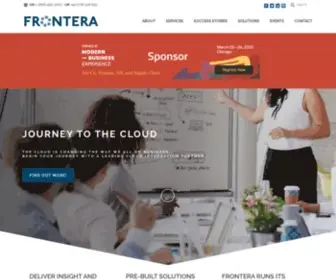 Fronteraconsulting.net(Frontera Consulting) Screenshot