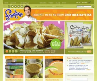 Fronterafiesta.com(Frontera Fiesta with Chef Rick Bayless) Screenshot