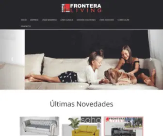 Fronteraliving.com(Frontera Living) Screenshot