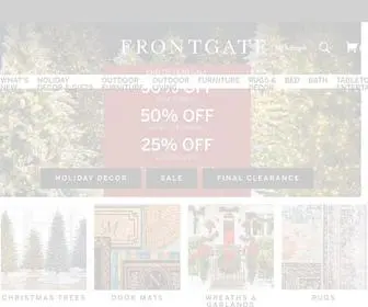 Frontgate.com(Luxury Home Decor) Screenshot